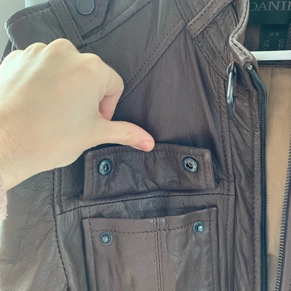 Danier Retro Racer Jacket - Picture 9 of 14